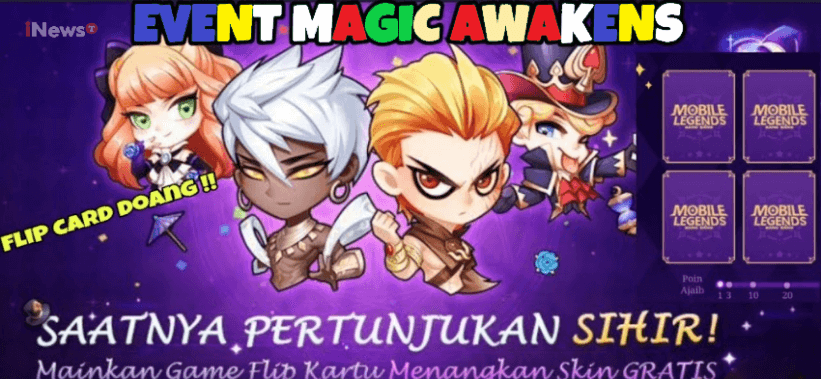 Skin Gratis Mobile Legends Dari Event Magic Awakens