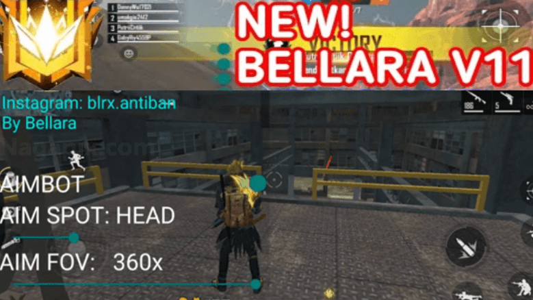 Bellara Vip Mod FF Apk V11+ Cheat Free Fire Terbaru 2020